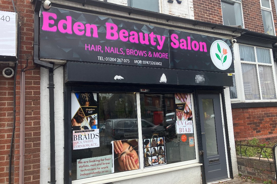 Eden Beauty Salon, Hall i' th' Wood, Bolton