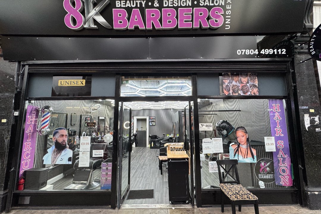 8k Barbers & Salon, Addison, London