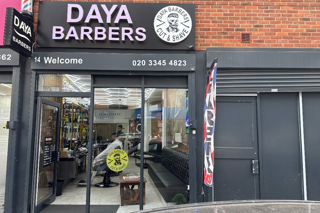 Daya Barbers, London, The Mall Wood Green, London