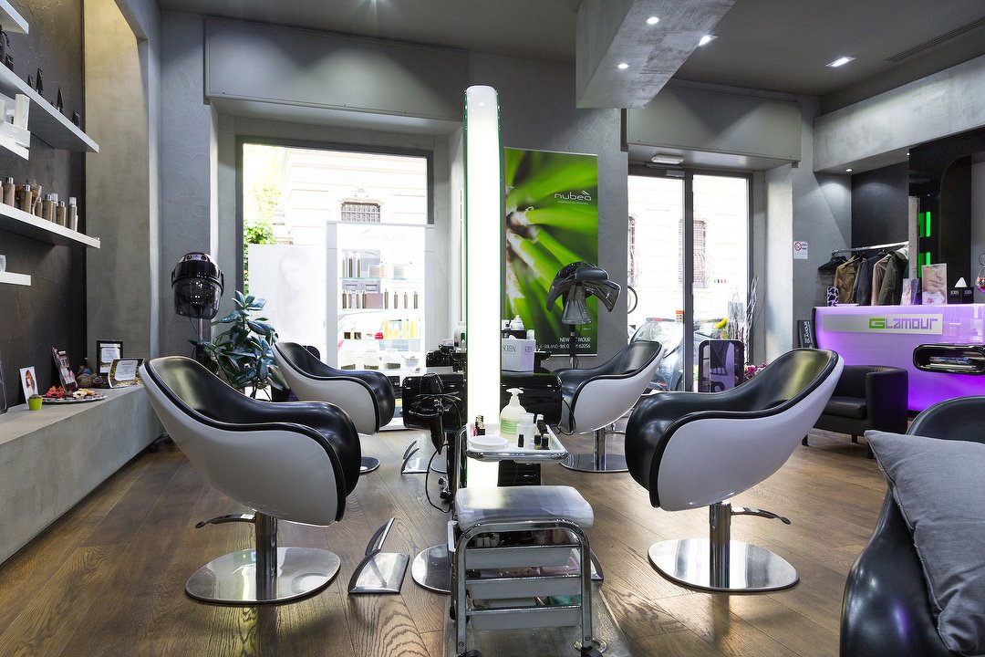 New Glamour Parrucchieri, Tricolore, Milano