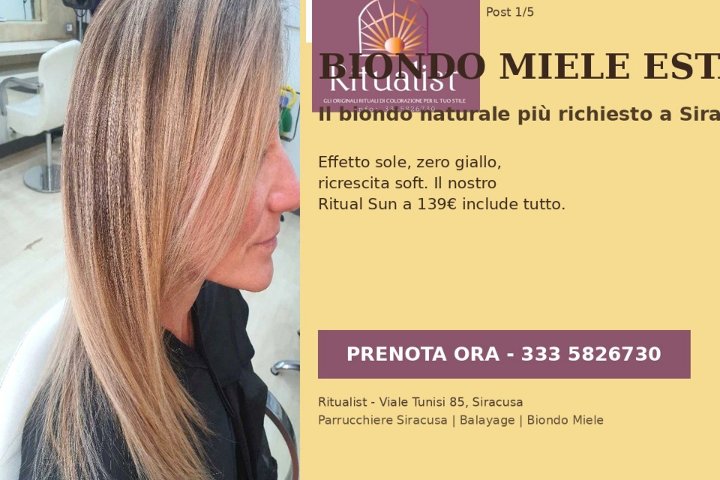 Ritualist - Coiffure Siracusa - Photo de galerie - OneBooking