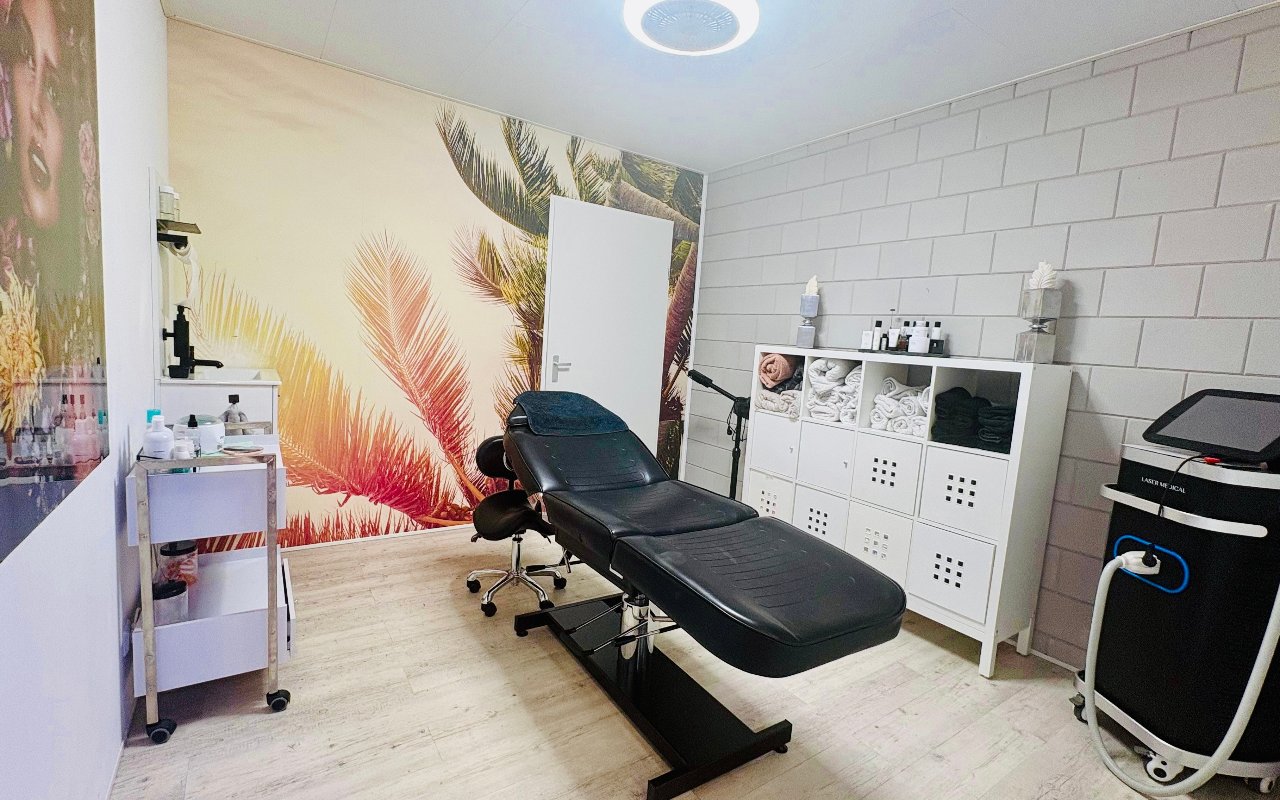 Interieur van Body Skillz Beauty Salon en Zonnestudio in Nieuwerkerk aan den IJssel