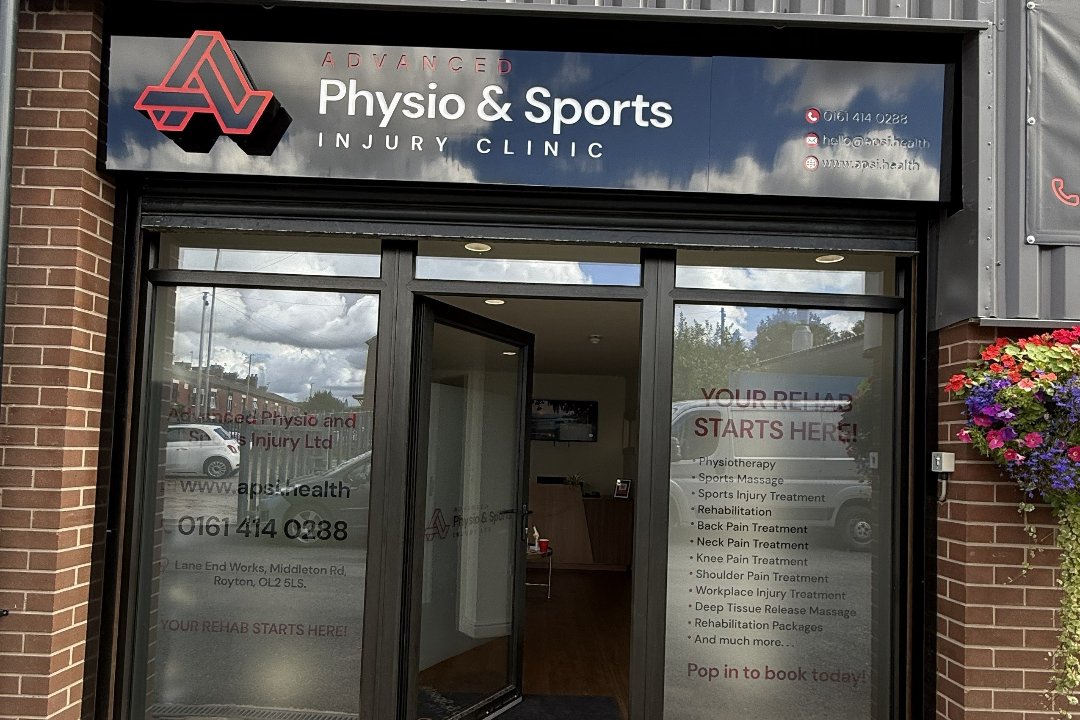 Advanced Physio & Sports Injury, Royton, Oldham