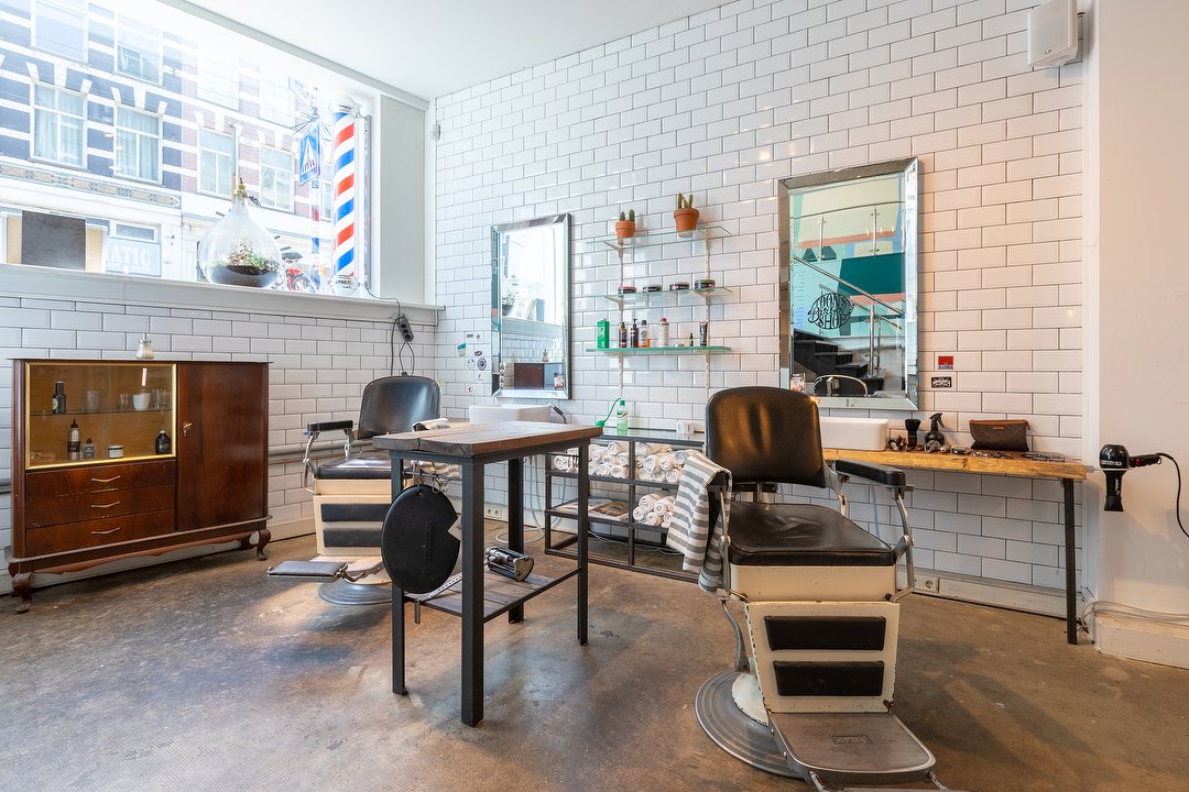 Toon's Barbershop, Van Woustraat, Amsterdam