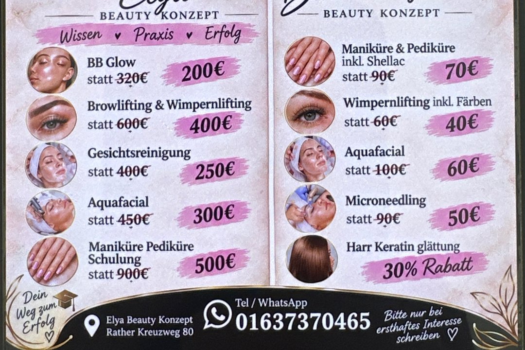 Elya Beauty Konzept, Mörsenbroich, Düsseldorf