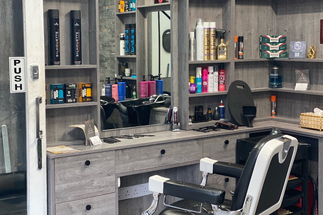 Hairdressing by Sandra Fisher @ Peter Barbers, Centre Court Shopping Centre, London
