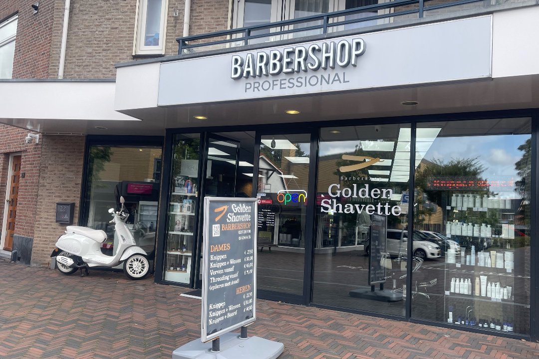 Dames/ heren kapsalon Golden Shavette, Uithoorn, Noord-Holland