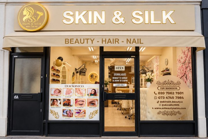 Skin & Silk Beauty Salon - Soin visage Hounslow - Photo de couverture - OneBooking