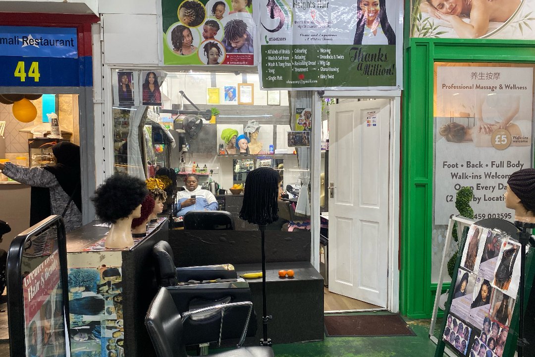 Ellayaya at Greater Heights Hair, Tooting High Street, London