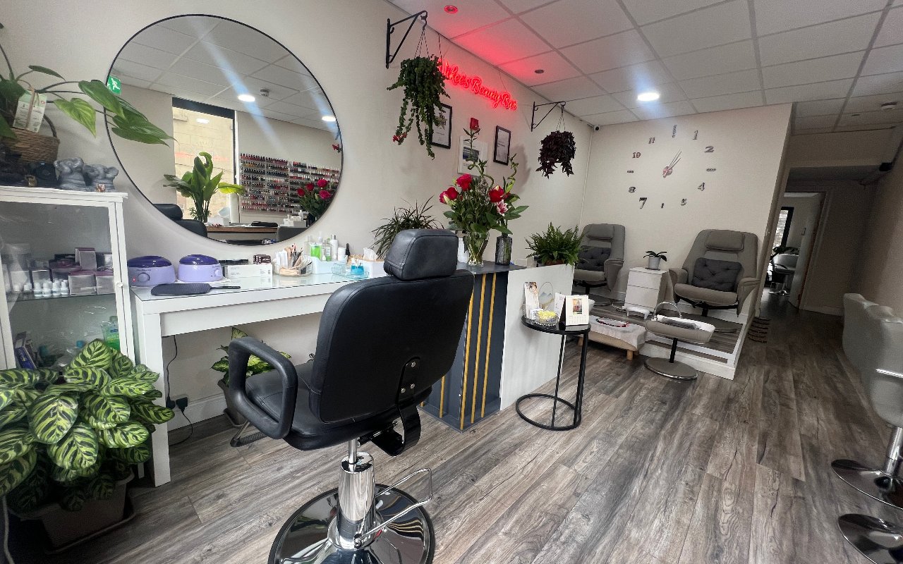 Interior of Nikee's Beauty Bar in London