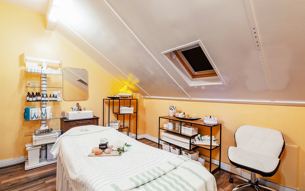 Interior of QBS Beauty Lounge in Leeds
