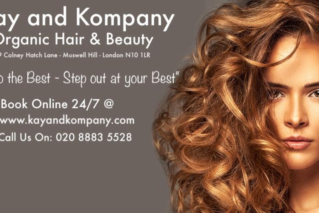 Kay and Kompany Organic Hair & Beauty, Muswell Hill, London