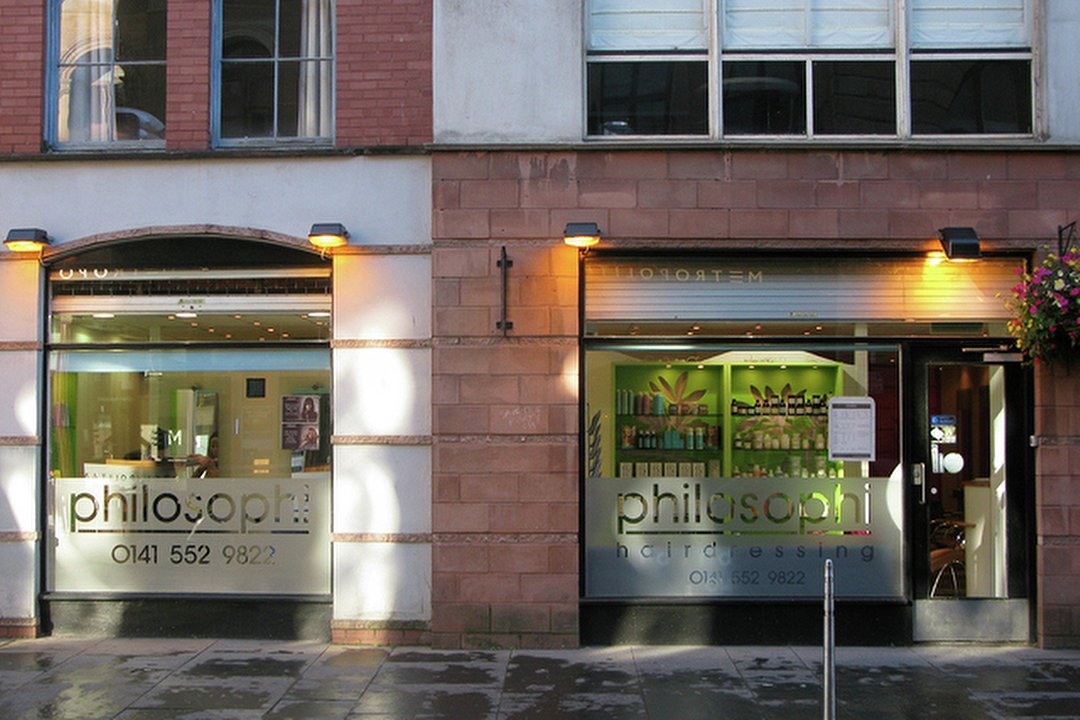 Philosophi Hairdressing Glasgow, Merchant City, Glasgow