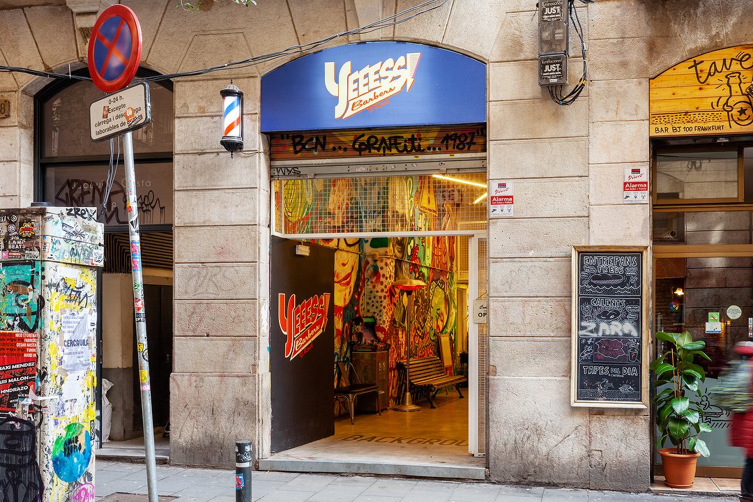 Yeeess Barbers El Raval, El Raval, Barcelona