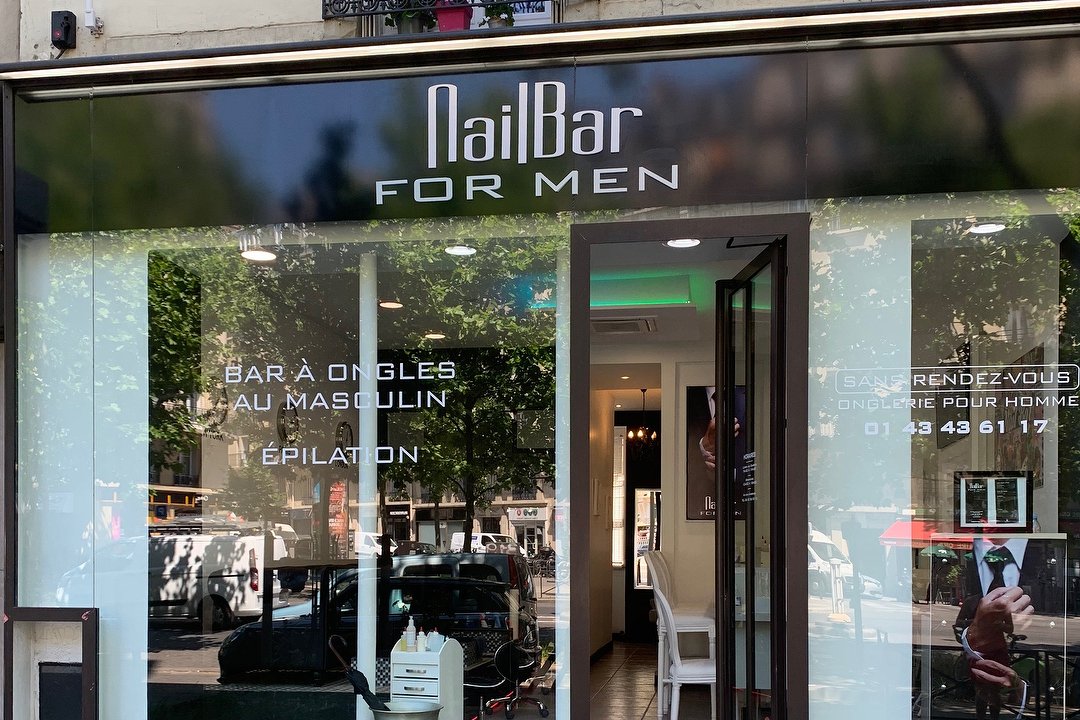 NailBar For Men, Métro Michel Bizot, Paris