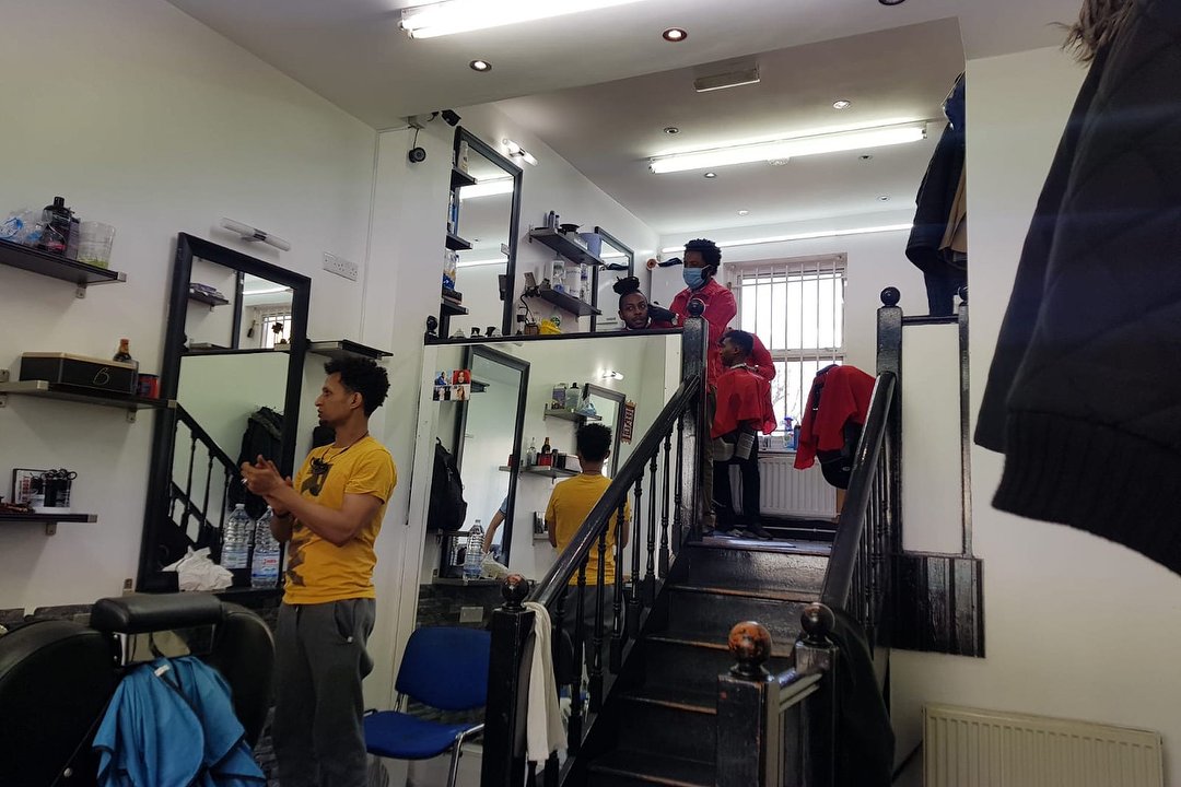 JD Barber & Hair Salon, Shepherd's Bush Market, London