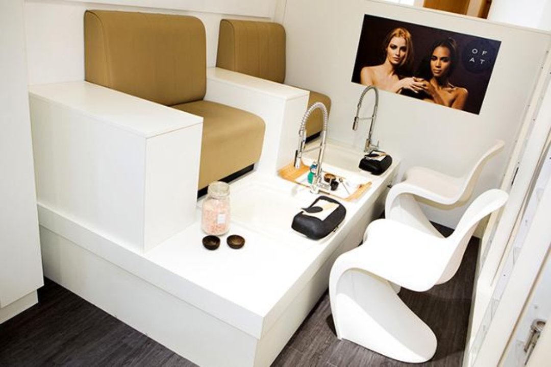 The Champagne Nail Bar by Only Fingers + Toes at Harvey Nichols Manchester, Central Retail District, Manchester