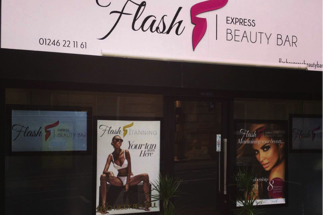 Flash Express Beauty Bar, Chesterfield, Derbyshire