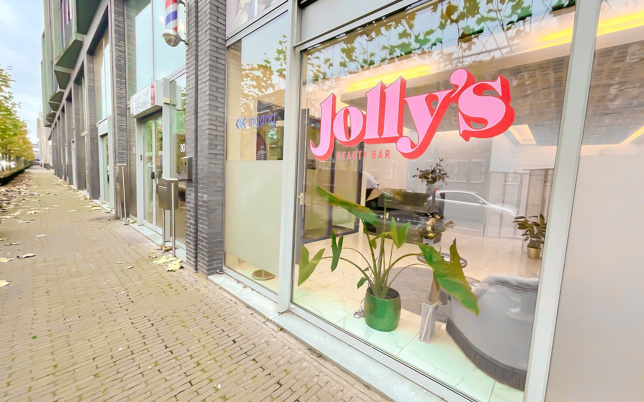 Interieur van Jolly's Beauty Bar in 's-Hertogenbosch