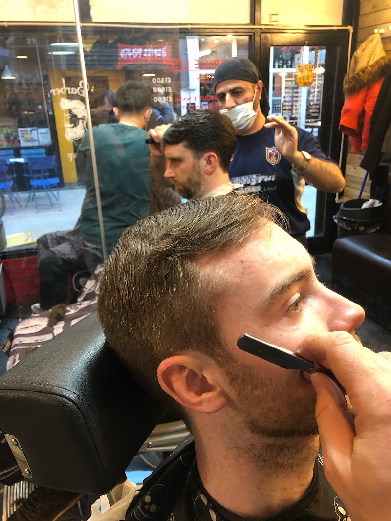 Brixton barbers store