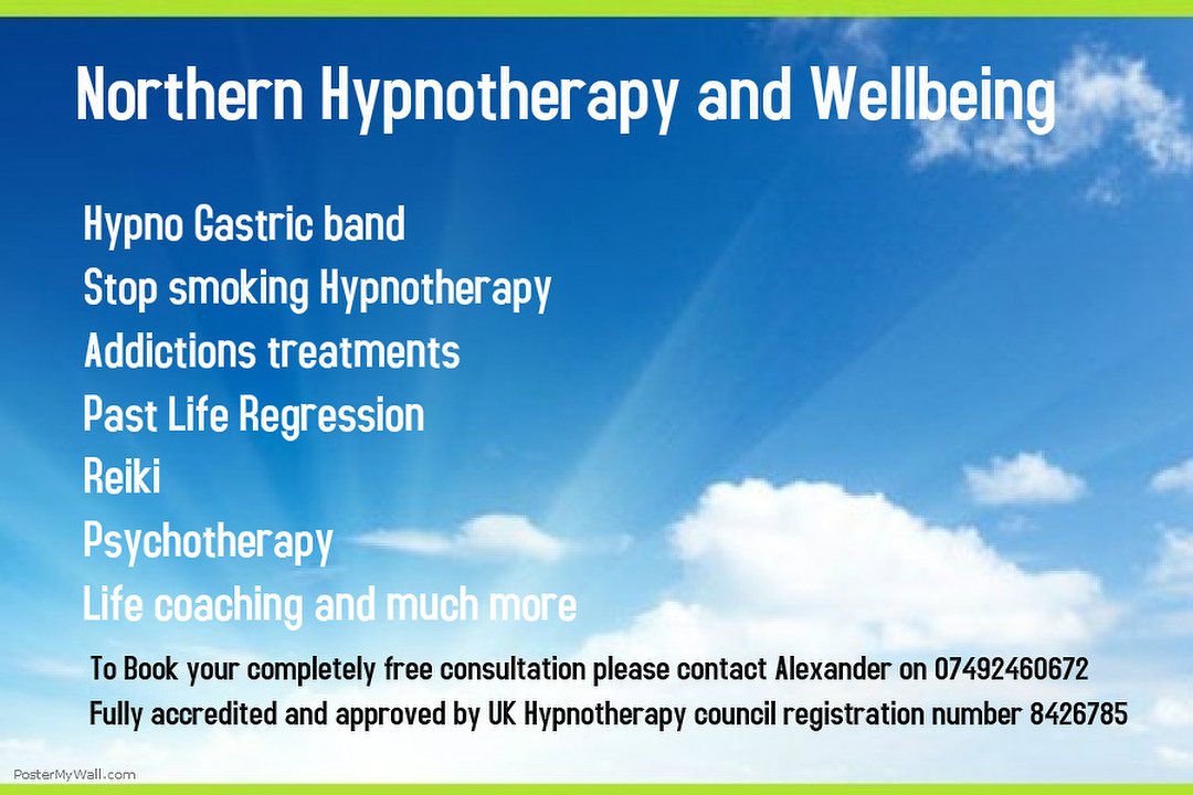 Northern Hypnotherapy, Hartlepool, County Durham
