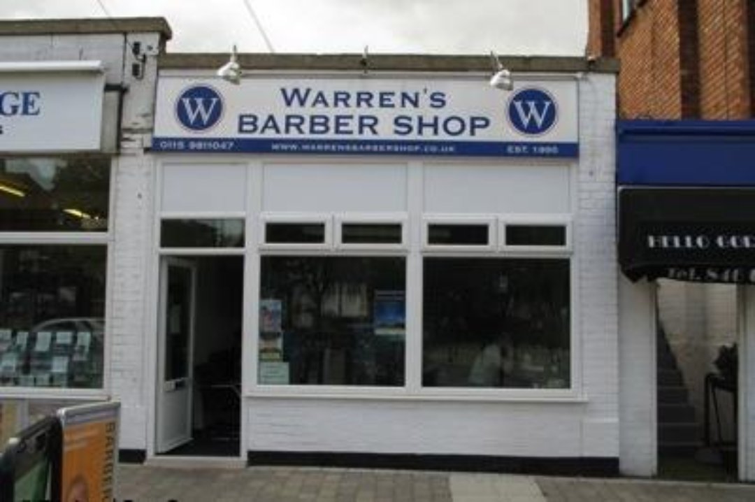 Warren's Barber Shop, West Bridgford, Nottinghamshire