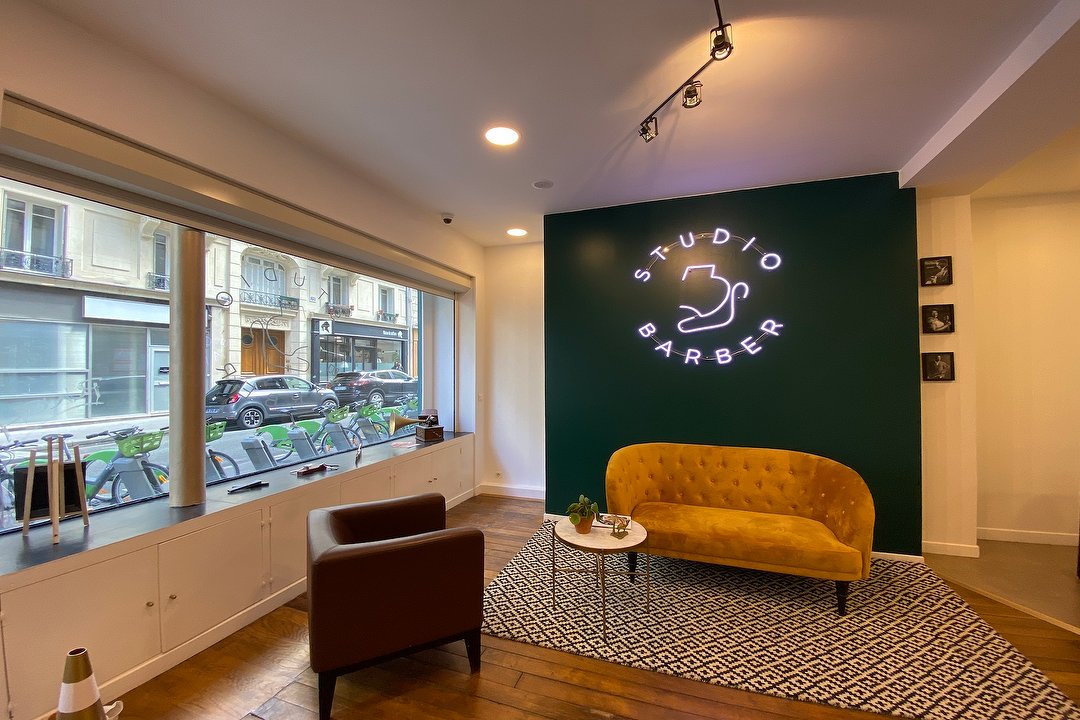 Studio barber, Sainte-Marguerite, Paris