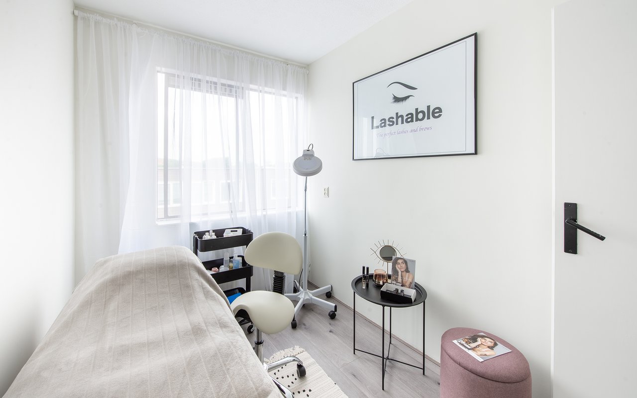 Interieur van Lashable Nieuwegein in Nieuwegein