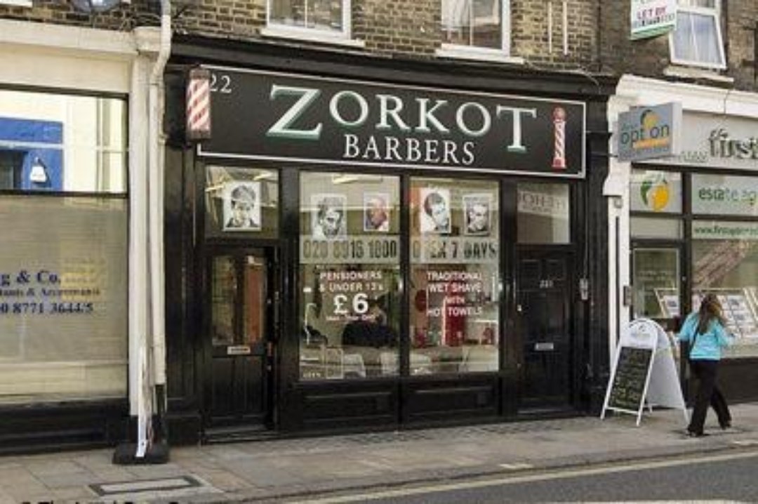 Zorkot Barbers, Crystal Palace, London