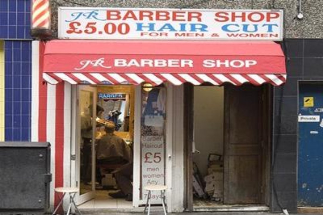 JR Barber Shop, Tottenham Court Road, London