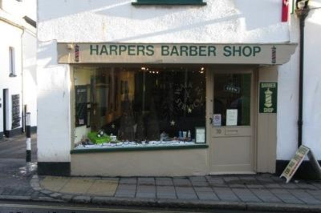 Harpers Barber Shop, Sidmouth, Devon