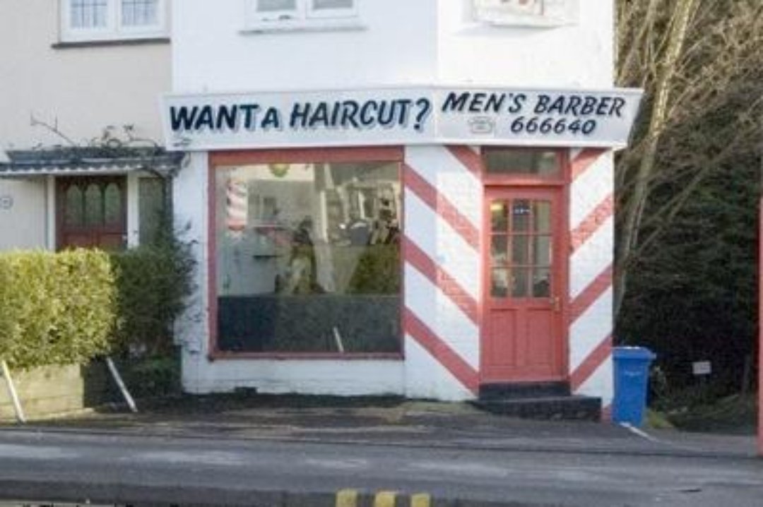 Want A Haircut?, Poole, Dorset