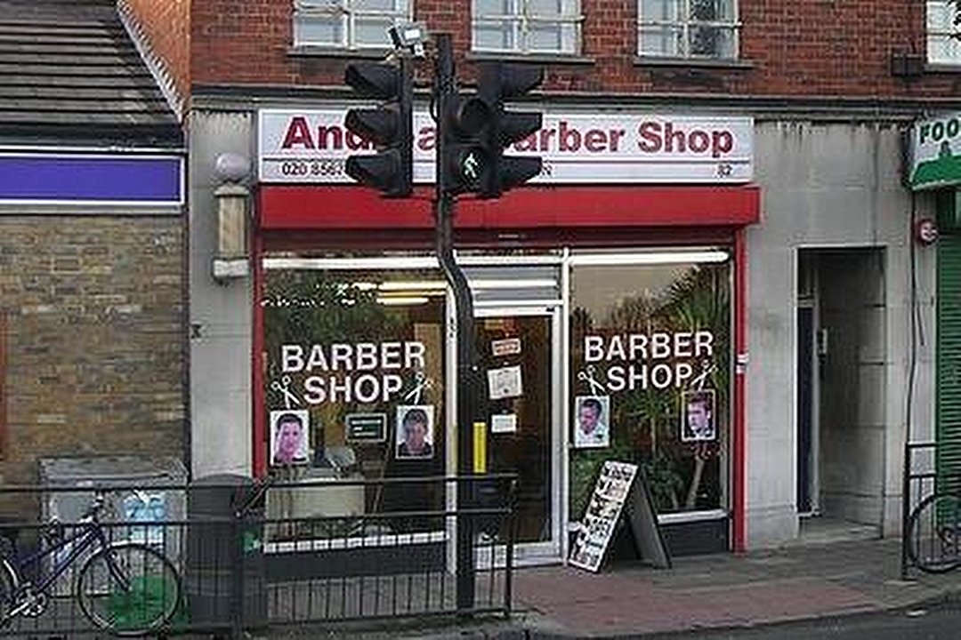 Andreas Barber Shop, Isleworth, London