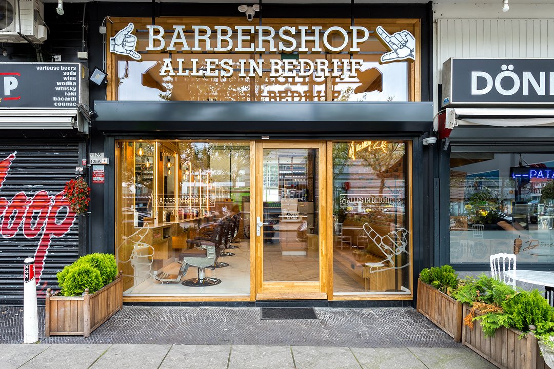 Barbershop Alles in bedrijf, Nieuw-West, Amsterdam