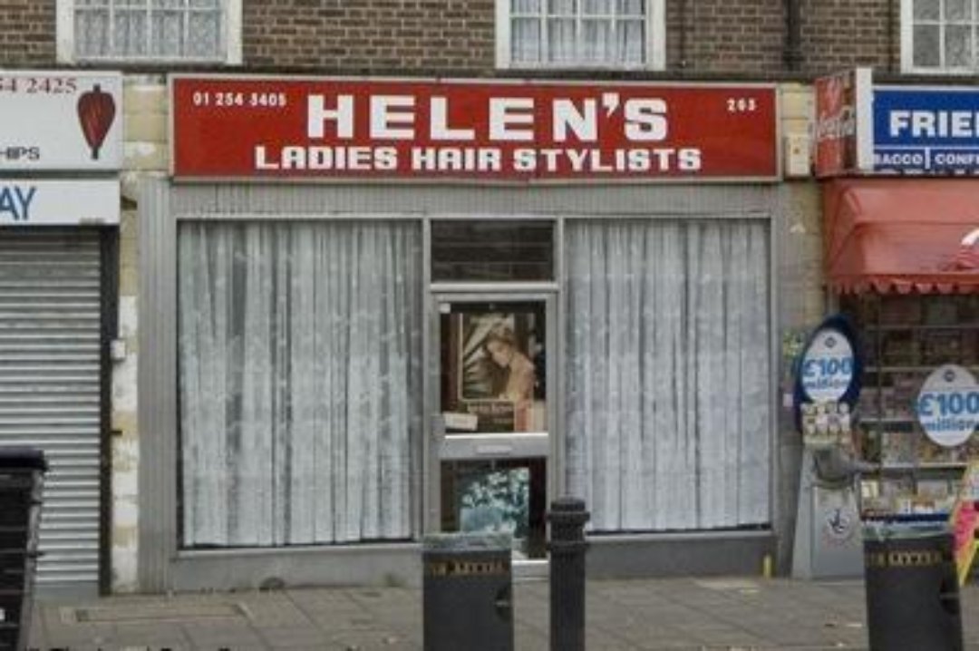 Helen's Ladies Hair Stylists, Whitechapel, London
