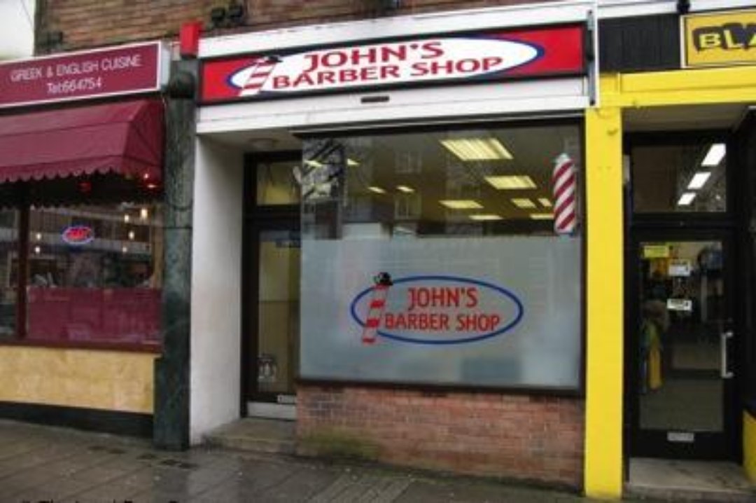 John's Barber Shop, Plymouth