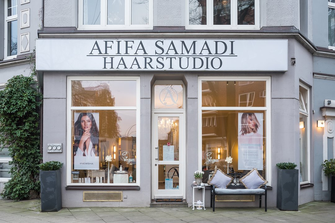Afifa Samadi Haarstudio, Winterhuder Marktplatz, Hamburg