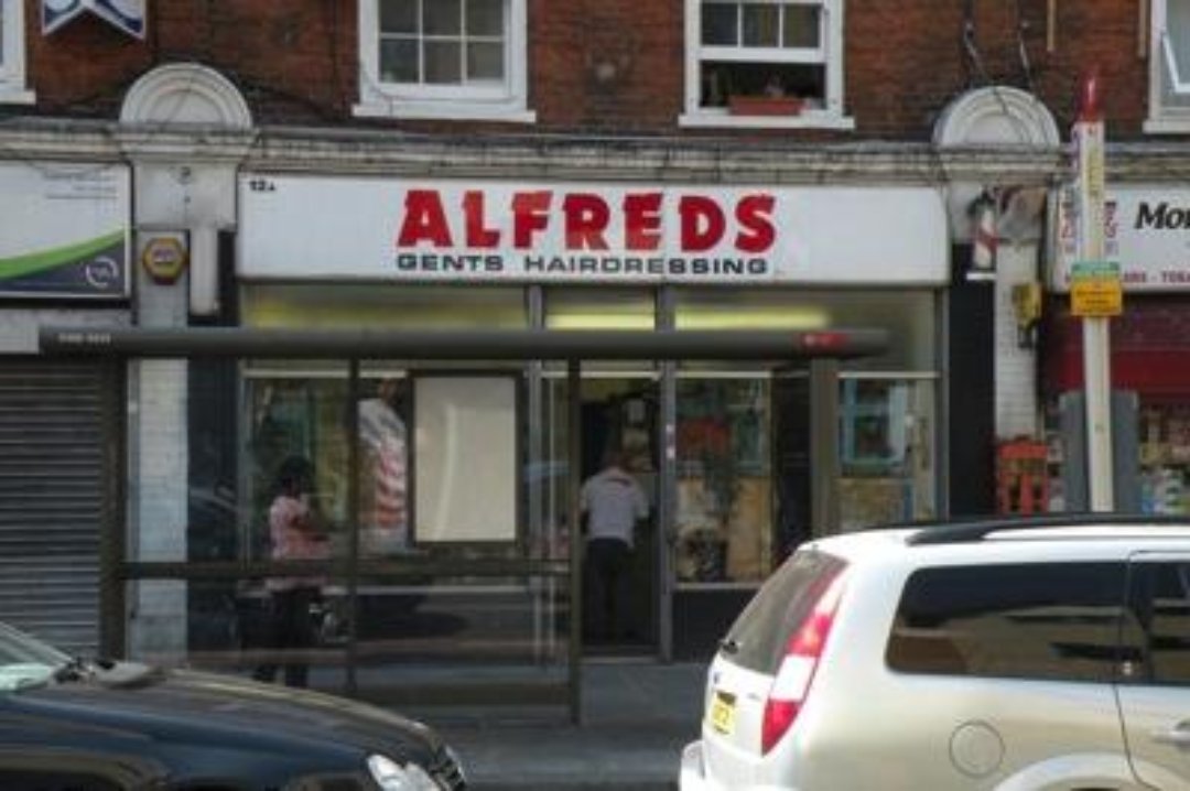 Alfred's Gents Hairdressing, Camberwell, London