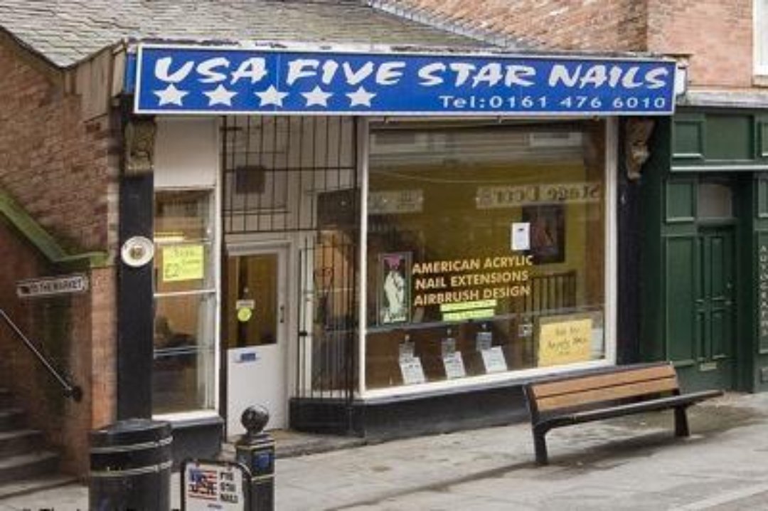 USA Five Star Nails, Stockport