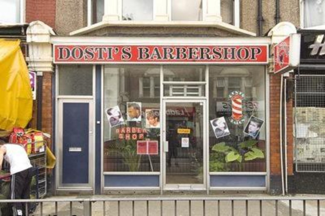 Dosti's Barber Shop, North London, London