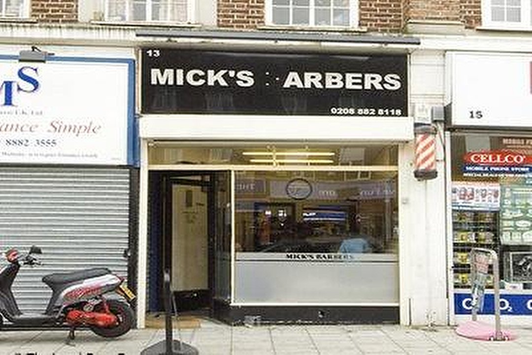 Mick's Barbers, Southgate, London