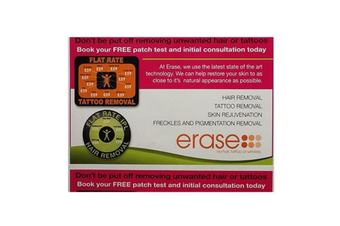 Erase Laser Treatments - Goole, Goole, East Riding