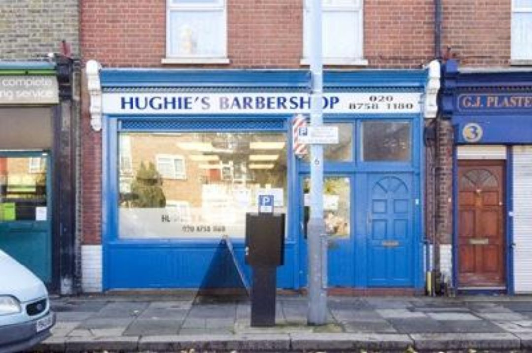 Hughie's Barber Shop, Isleworth, London