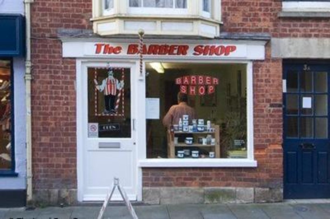 The Barber Shop, Glastonbury, Somerset