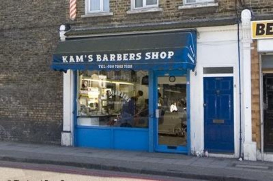 Kam's Barbers Shop, Walworth, London