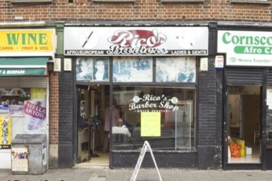 Rico's Barber Shop, Mitcham, London