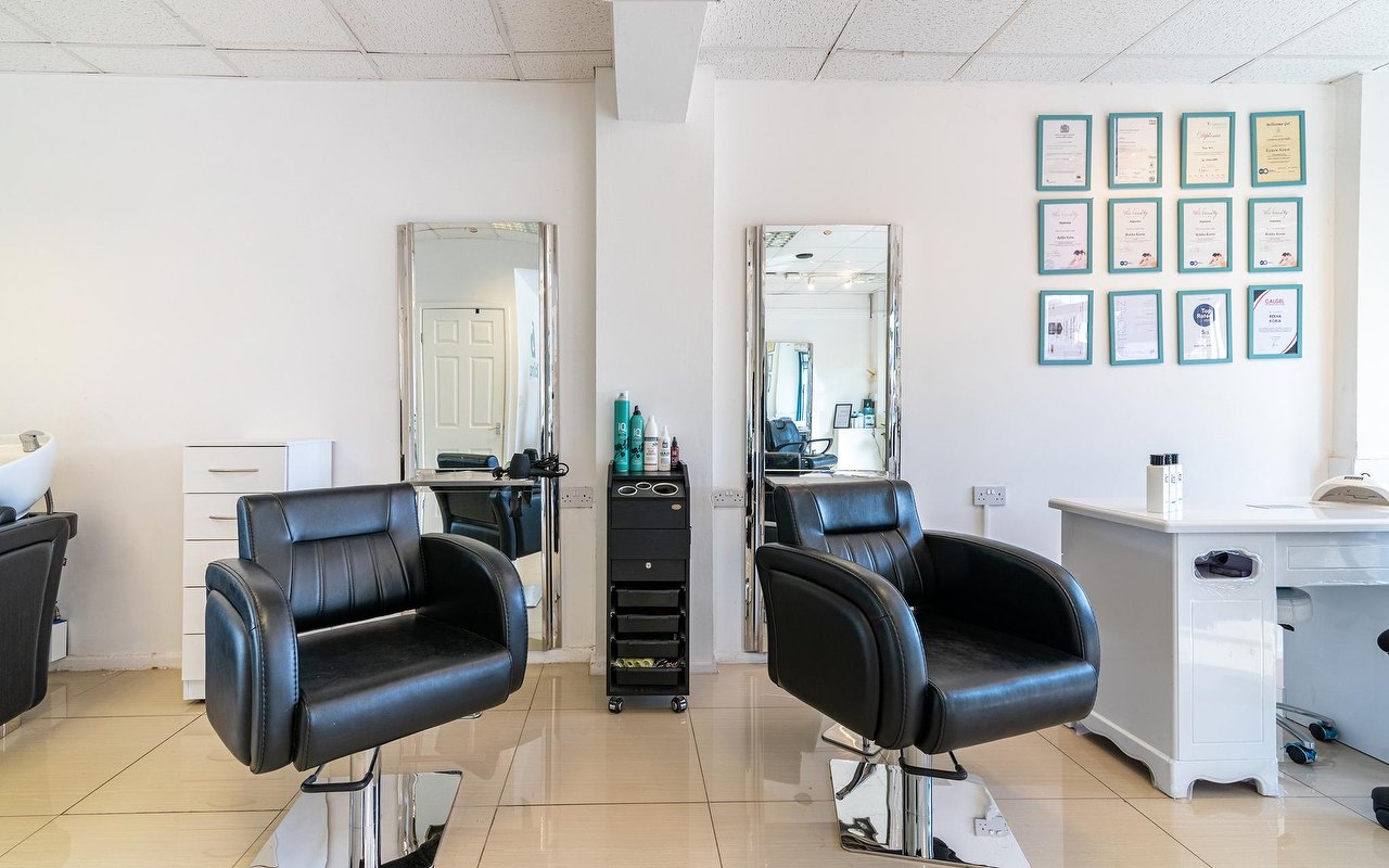 Interior of IblinQ Hair & Beauty in Solihull