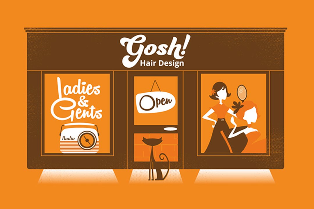 Gosh Hair Design, Kelvinbridge, Glasgow