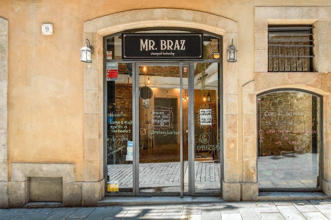 Mr. Braz Steampunk Barbershop, El Born, Barcelona