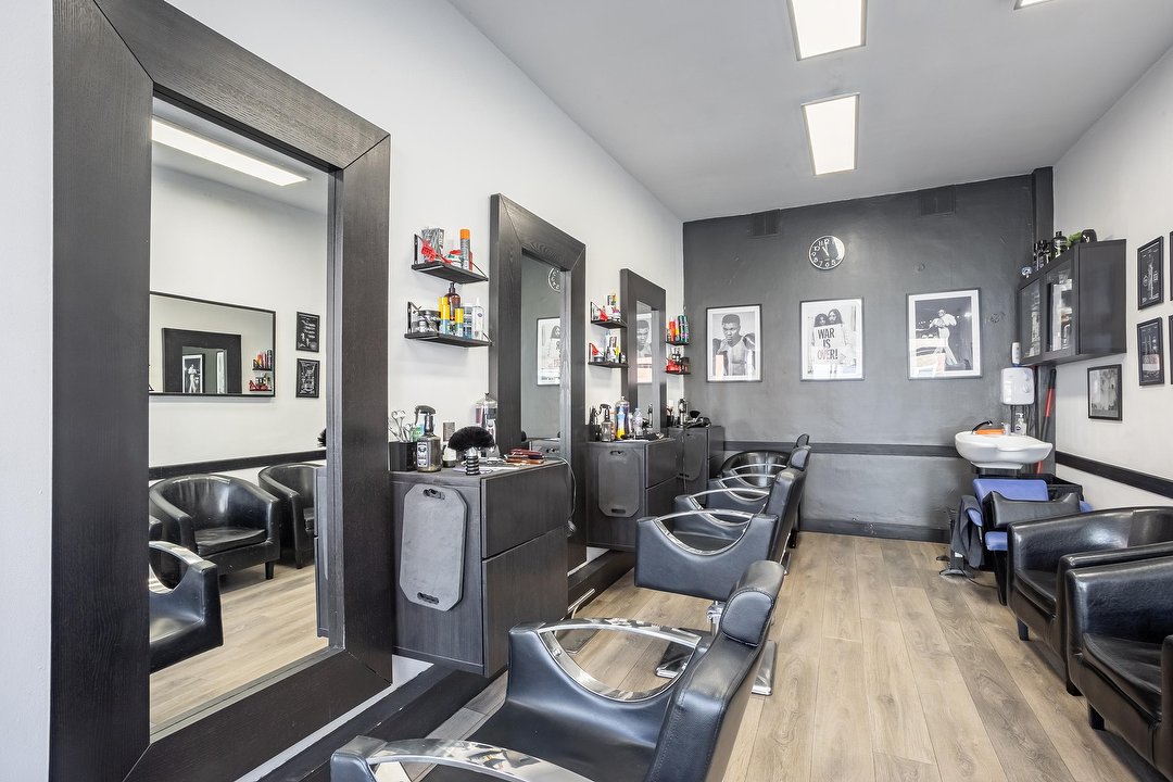 Luli Barber Shop, West Hampstead, London